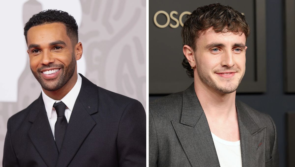 Lucien Laviscount y Paul Mescal. Lucien Laviscount y Paul Mescal.