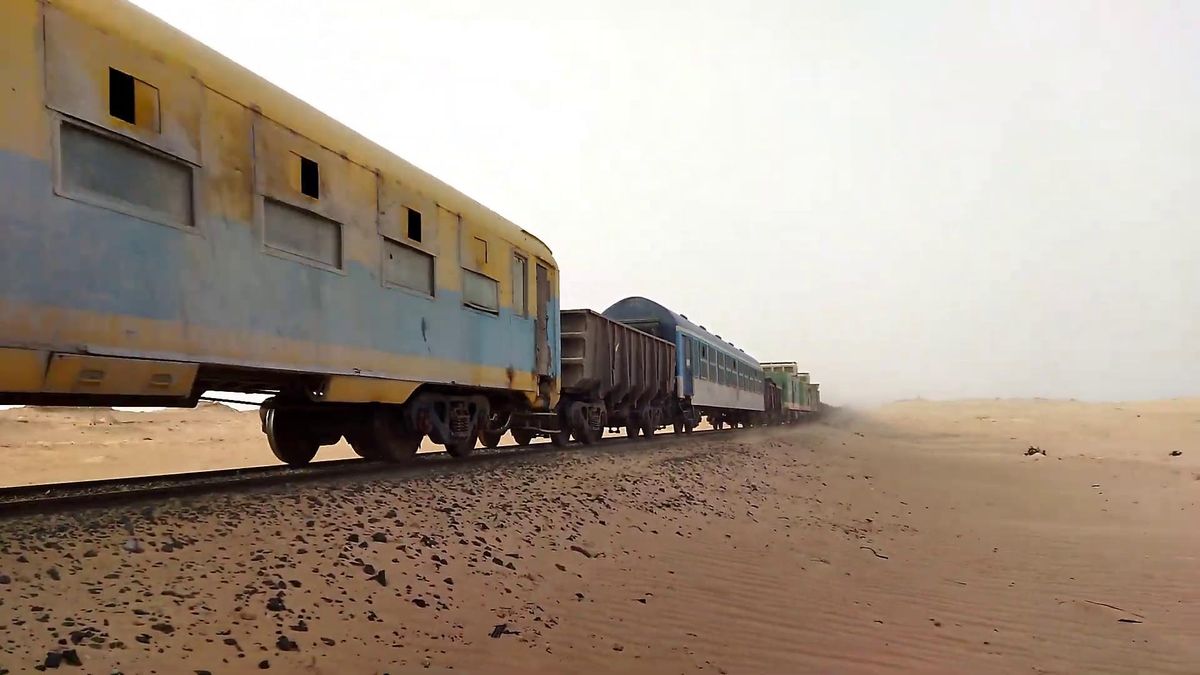 El tren de Mauritania es uno de los más peligrosos del mundo