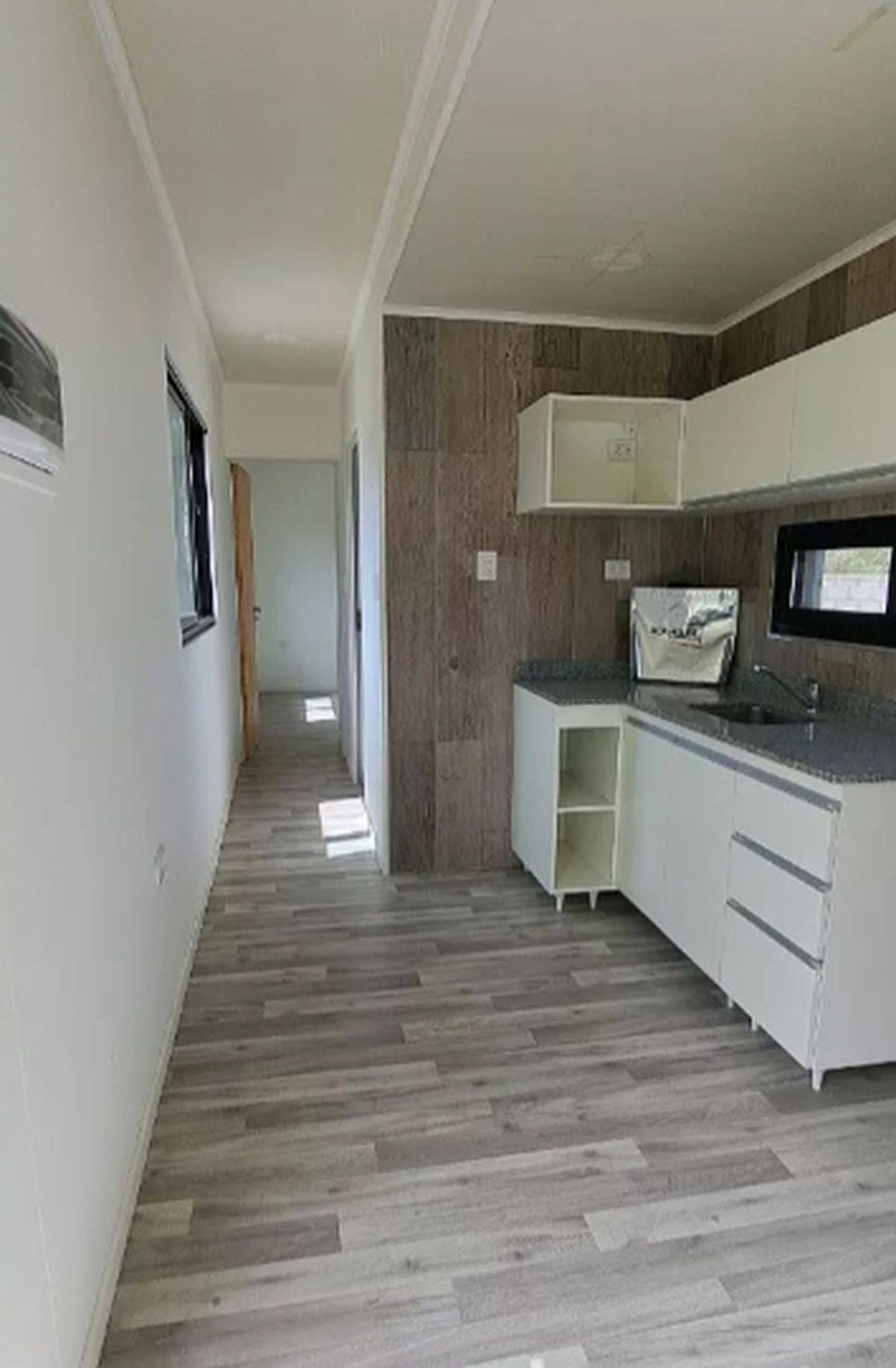 Casa container: así es la cocina. Casa container: así es la cocina.