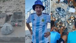 Fabián organizó una tremenda hamburgueseada, en la previa del partido de la Selección argentina, por el Mundial Qatar 2022.