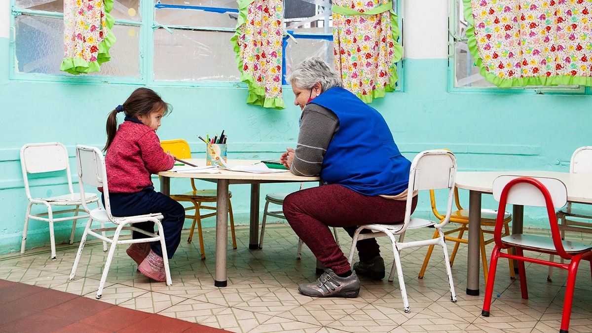 El CDIF N° 1, ubicado en calle Chile N° 851 de la Ciudad de Mendoza, tiene una matrícula de 137 niños y niñas de entre los 45 días hasta los 12 años.