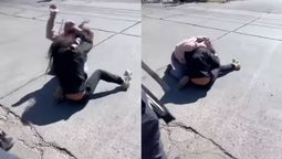 La pelea ocurrió a la salida de la escuela Tomás Silvestre, de Guaymallén.