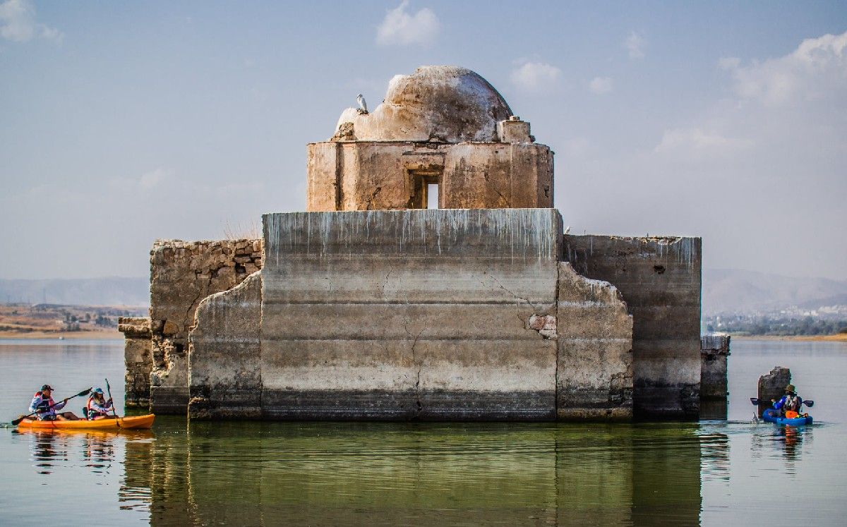 Este es el increíble descubrimiento que emergió del agua tras la sequía de México.