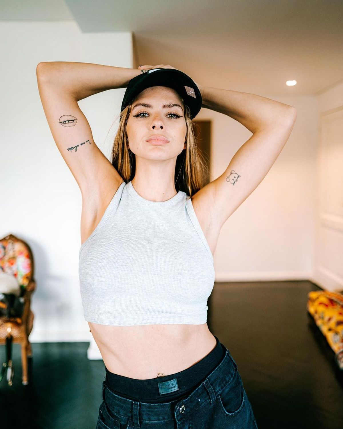 A la China Suárez se le vio el calzoncillito y la foto superó los 100 mil likes en minutos.