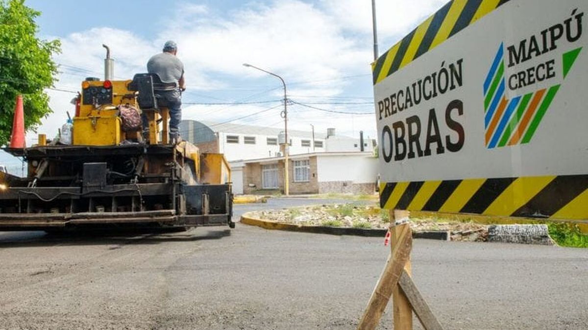 En una primera etapa pondrán 50 sendas seguras en distintos puntos de Maipú. Foto: Municipalidad de Maipú
