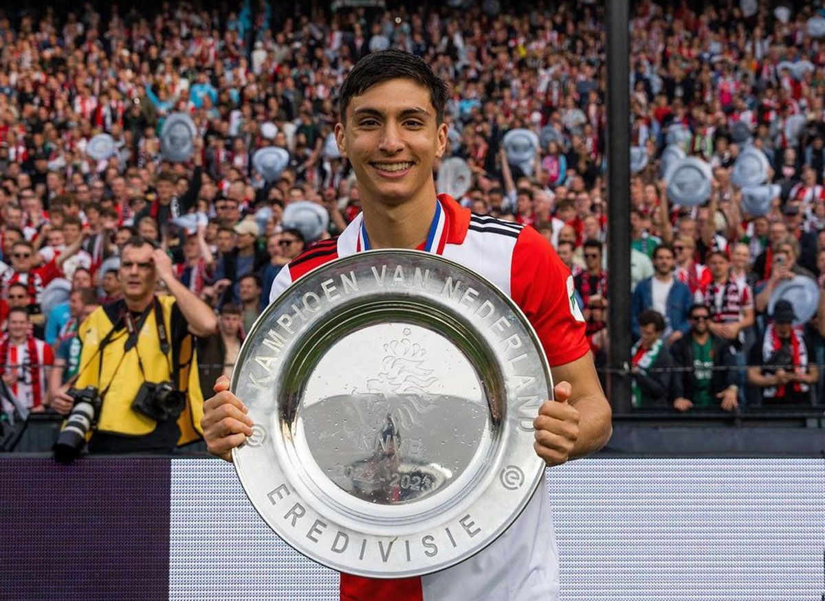 Ezequiel Bullaude y el sueño de ser campeón con el Feyenoord