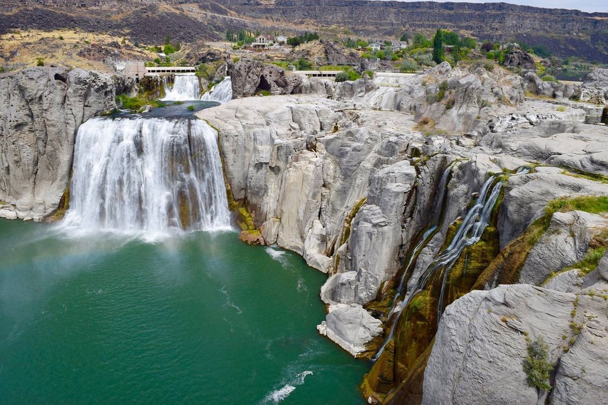 Las enormes cataratas son la joya de Twin Falls.