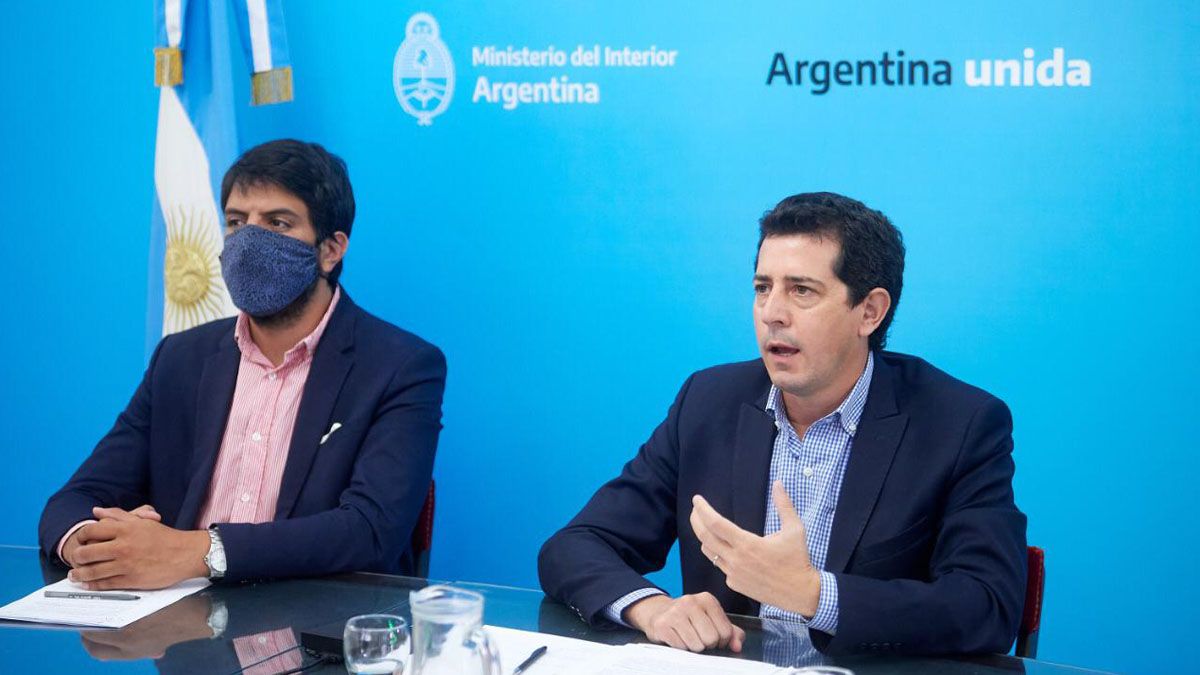 El ministro del Interior, Eduardo Wado de Pedro.