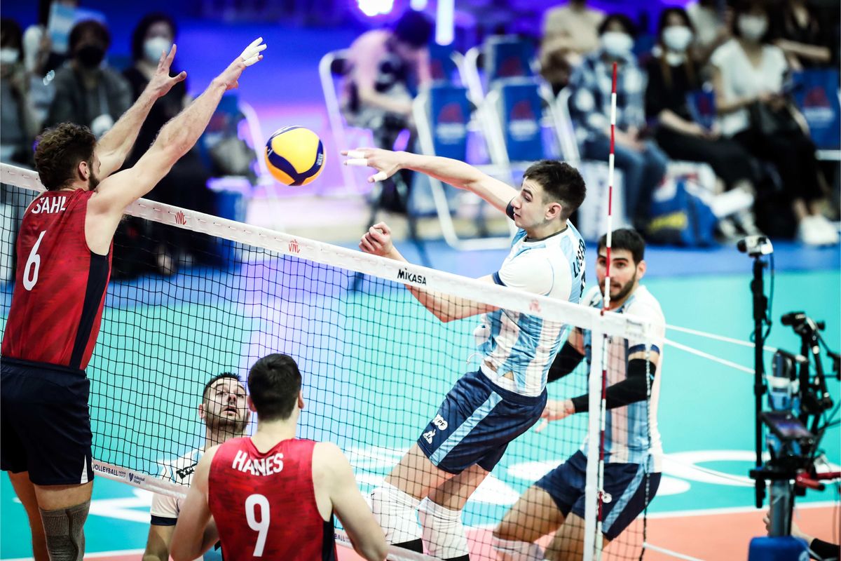 Argentina, con Agustín Loser, cerró la Liga de las Naciones con una derrota