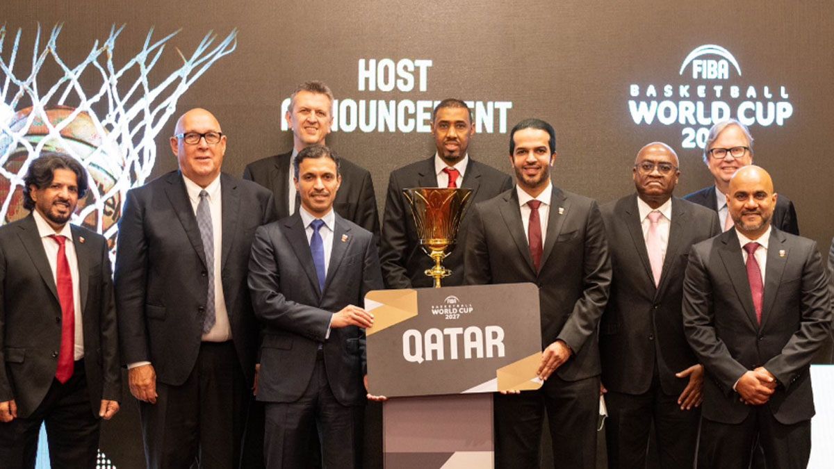 La FIBA anunció que Qatar tendrá la sede del Mundial de básquet 2027