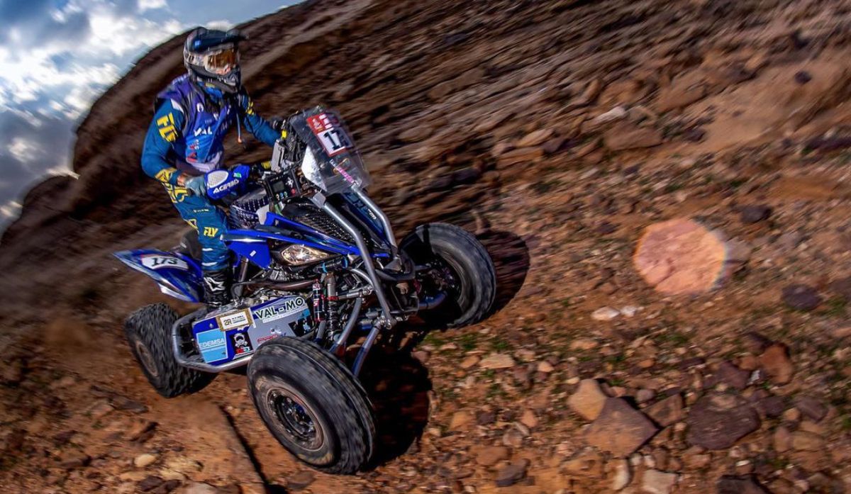 El mendocino Moreno perdió terreno en Quads