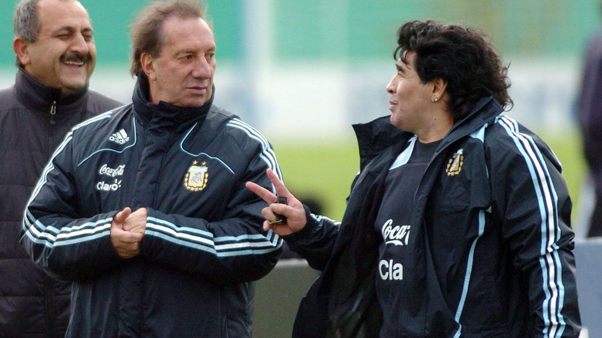 Con Bilardo compartieron muchas experiencias.