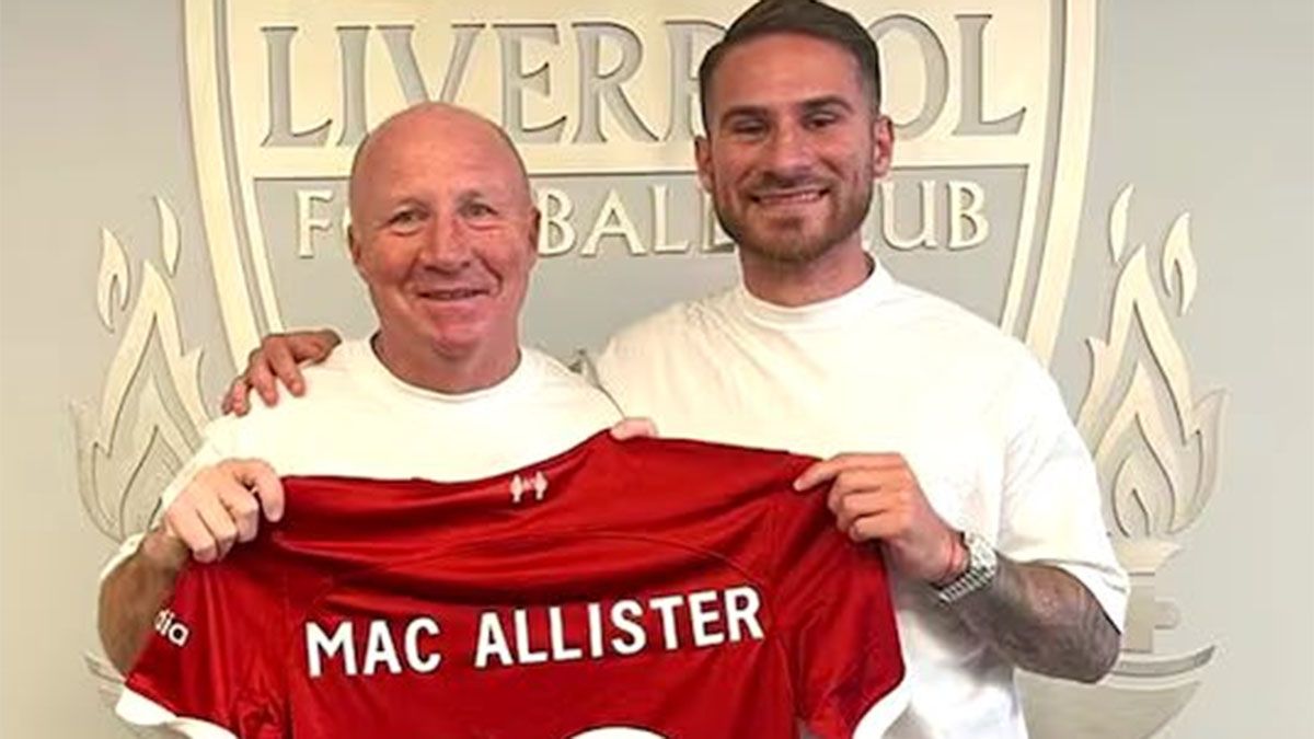 Carlos Mac Allister y su hijo Alexis.