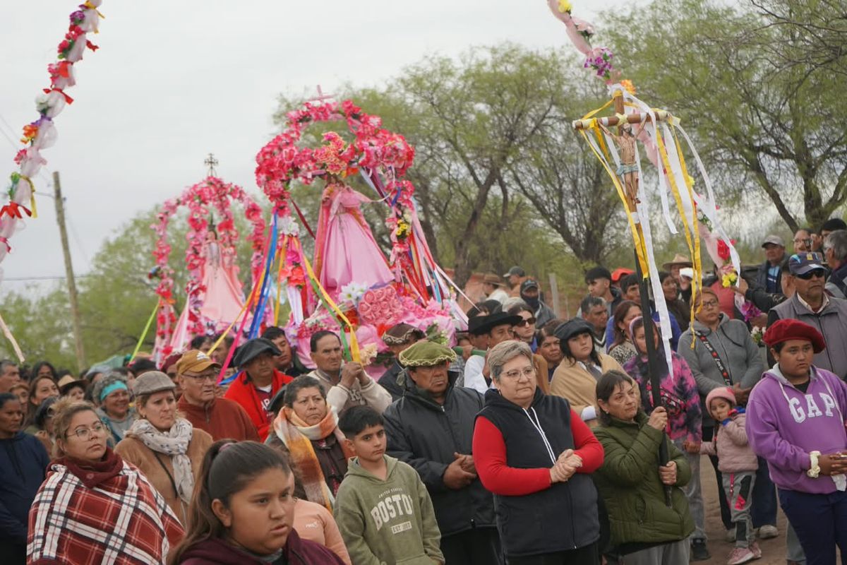 Lavalle conmemoró los eventos religiosos de Lagunas del Rosario.