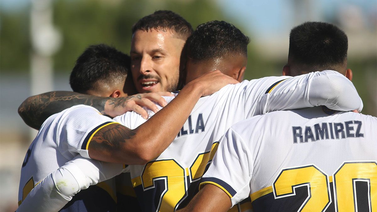 Boca goleó a Barracas Central con el interinato de Herrón y se recuperó
