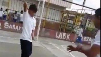 Terror en escuela en la que un alumno quiso acuchillar al profesor