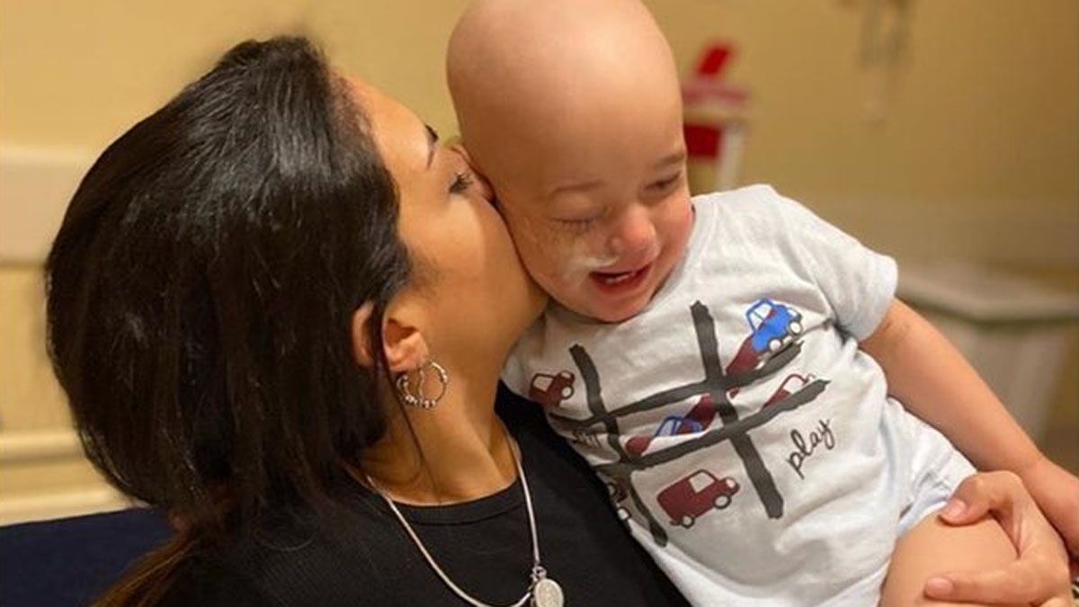 Solange y Sebastián luchan junto a Beni en todo el tratamiento de quimioterapia que debe pasar.