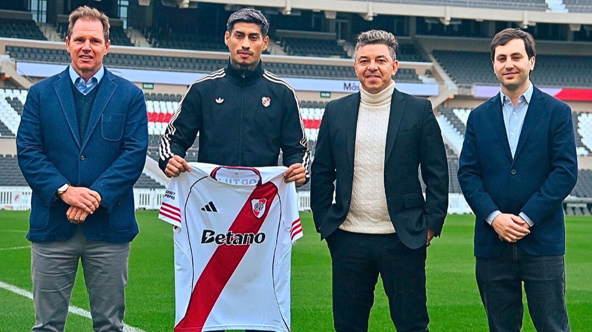 Portillo es el nuevo defensor de River.
