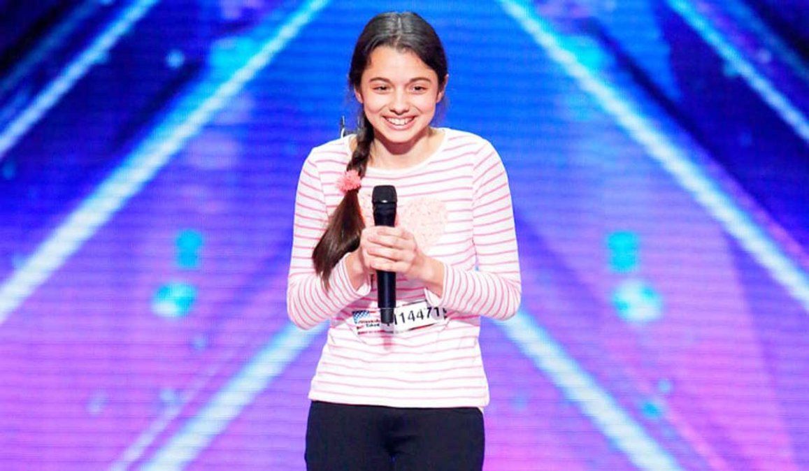 Con solo 13 años sorprende con su voz de soprano al jurado de Americas Got Talent