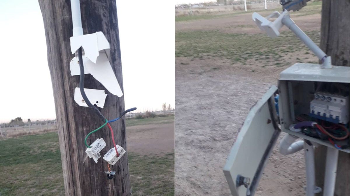 Los daños en el Pumai Rugby Club, de Maipú, comenzaron el jueves pasado.