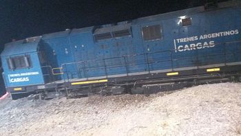 Descarriló un tren de cargas en Las Heras y la Policía custodia las formaciones