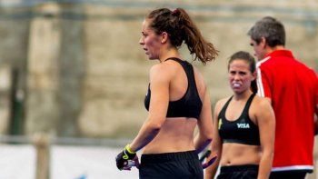 Las Leonas, con Piti D'Elía y Delfina Thomé, concentran en Mar del Plata