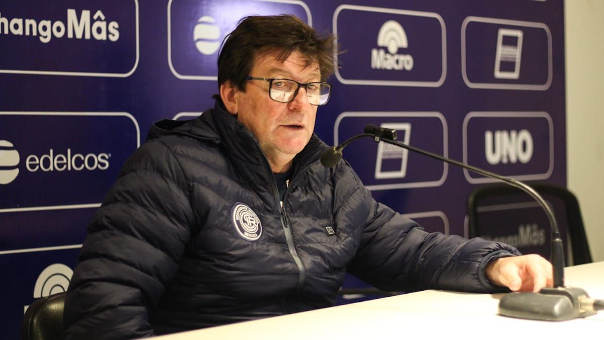 Alfredo Berti se fue conforme con el rendimiento de Independiente Rivadavia.