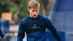 Tiago Andino debutó de la mano de Alfredo Berti. Tiago Andino debutó de la mano de Alfredo Berti.