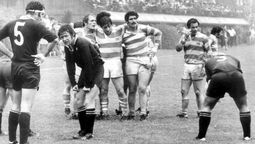 Irañeta frente a los All Blacks.