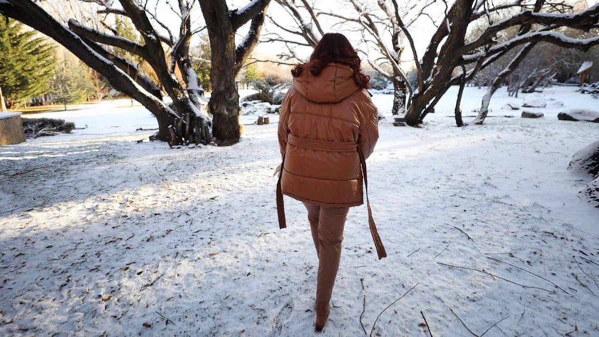 La imagen que Cristina Kirchner subió en su cuenta de Twitter minutos antes de dar su discurso. "Yendo al acto", posteó.