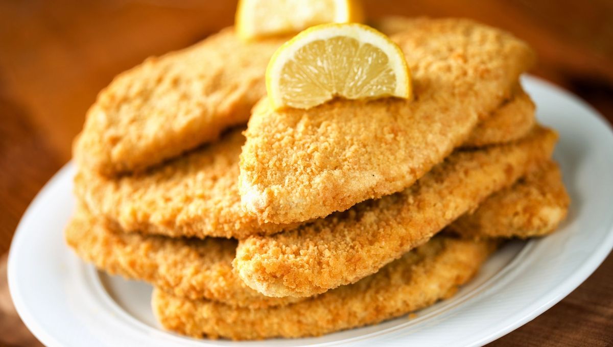 El origen de la milanesa como bien lo indica su nombre, proviene de Milán, Italia. Y se inspiró en las cotoletta alla milanese hace tres siglos. El origen de la milanesa como bien lo indica su nombre, proviene de Milán, Italia. Y se inspiró en las cotoletta alla milanese hace tres siglos.