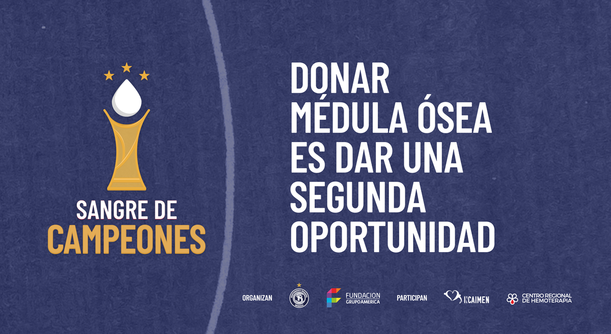 Tres de cada 4 pacientes que necesitan un trasplante no son compatibles con su familia. Donar médula ósea es dar una oportunidad de vida.