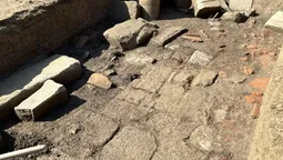 El descubrimiento se realizó de casualidad durante unos trabajos viales. El descubrimiento se realizó de casualidad durante unos trabajos viales.
