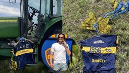 Cavani llamó al joven uruguayo que encontró la camiseta de Miguel Ángel Russo.