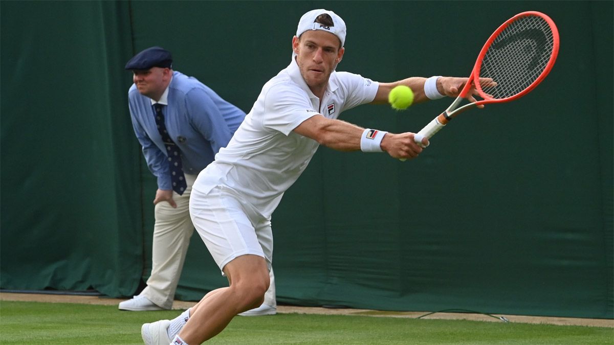 Schwartzman le dijo adiós a Wimbledon