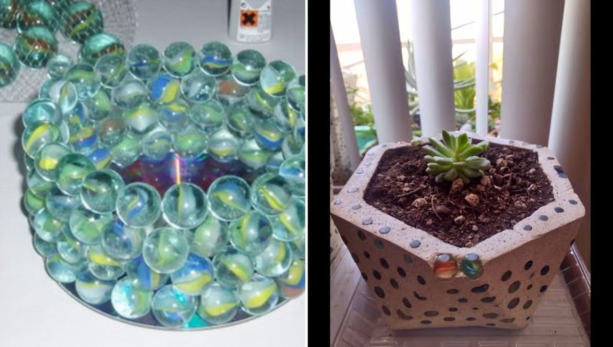 Así podrás darle una nueva utilidad a esas canicas que creías absoletas. Así podrás darle una nueva utilidad a esas canicas que creías absoletas.