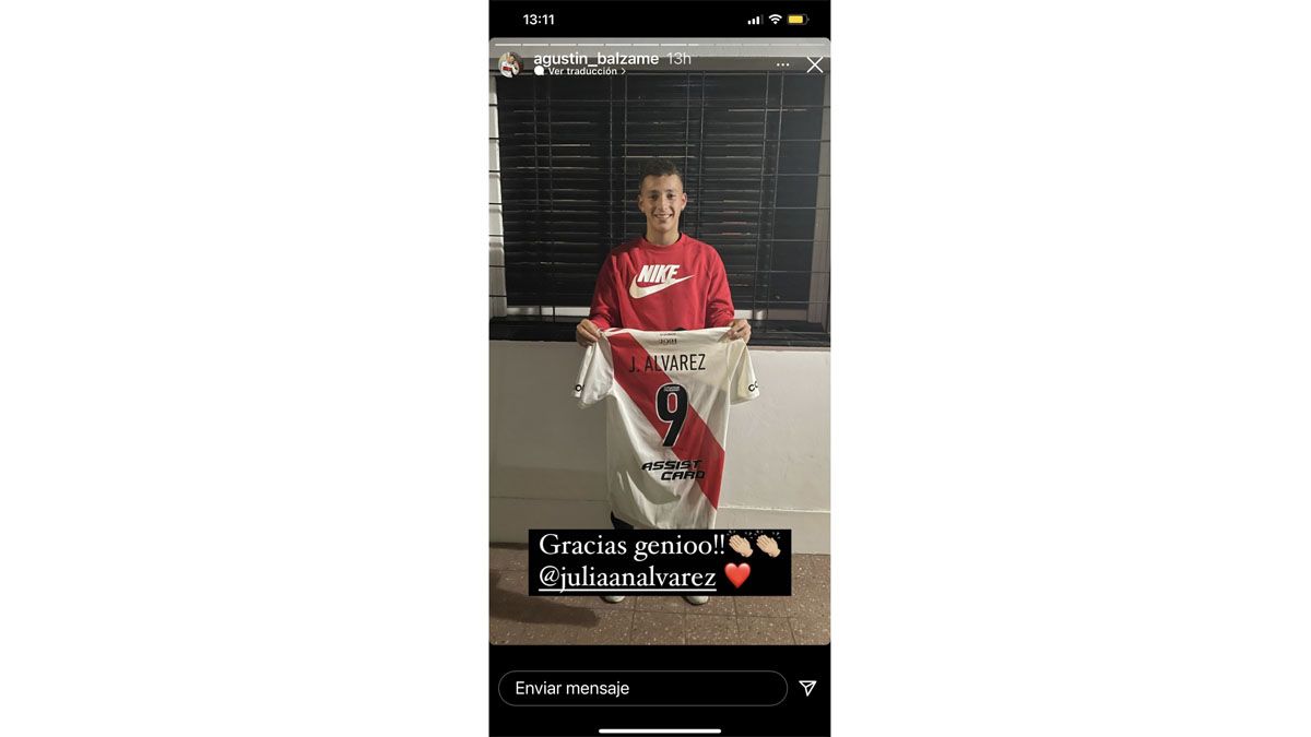 El gran gesto de Julián Álvarez en River del que habla la gente