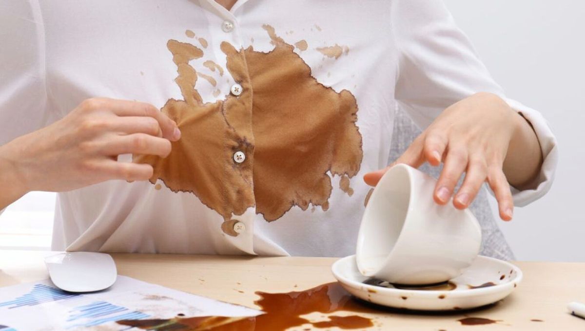 Cómo remover manchas difíciles de la ropa: adiós café con 3 pasos