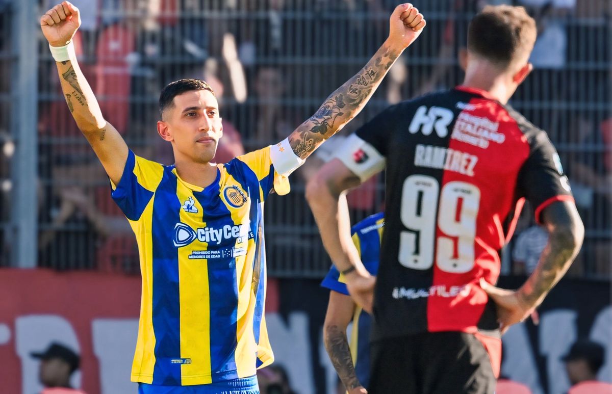 Ángel Di María fue fundamental en la victoria de Rosario Central. Ángel Di María fue fundamental en la victoria de Rosario Central.