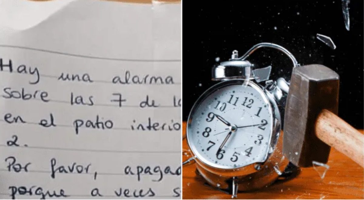 Vecino molesto. Vecinos enojados con un