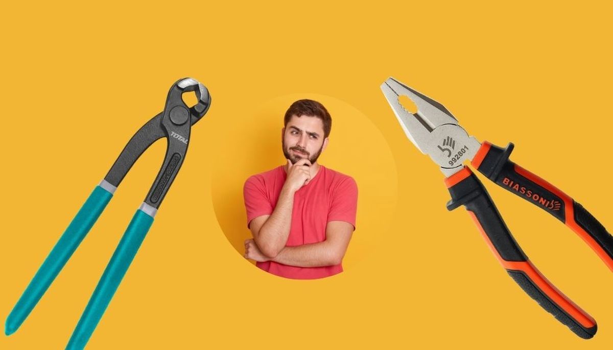 Herramientas: cuál es la diferencia entre una pinza y una tenaza. Fuente: Redacción Diario Uno.