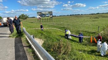El cadáver de un hombre de 92 años cubierto con una frazada fue encontrado en la Ruta 2