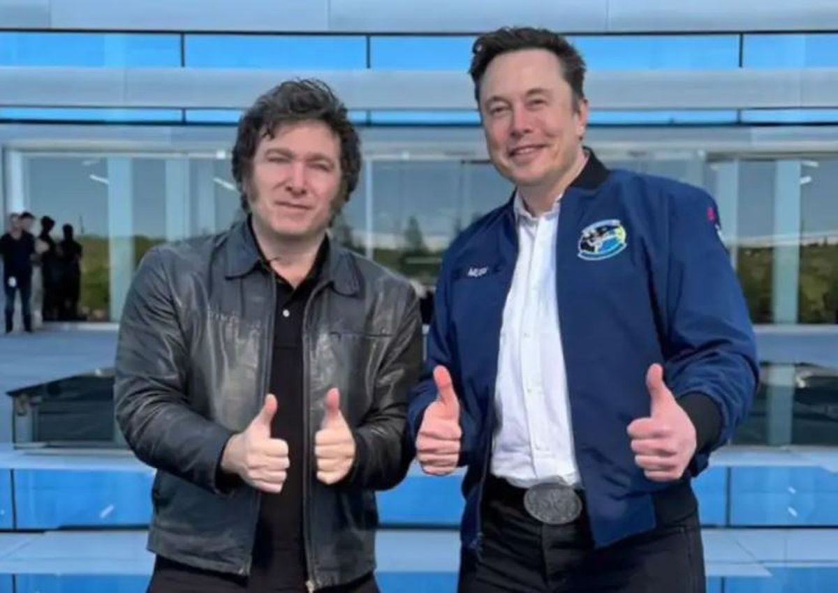 Javier Milei y Elon Musk se llevan muy bien.