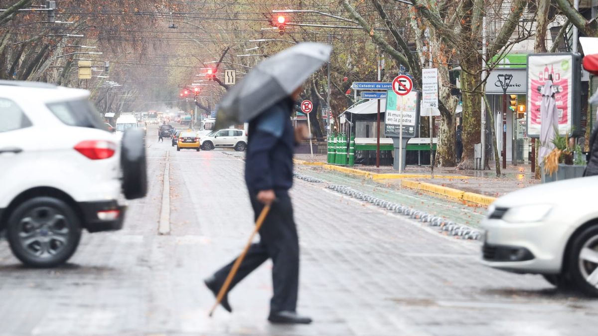 El pronóstico del tiempo en Mendoza anticipó que este miércoles empezarían a disiparse las lluvias.