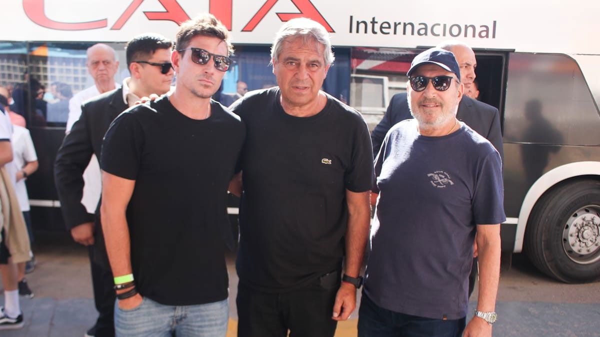 Agustín Vila, Beto Rez Masud y Daniel Vila, en Córdoba, cuando ascendió la Lepra Agustín Vila, Beto Rez Masud y Daniel Vila, en Córdoba, cuando ascendió la Lepra
