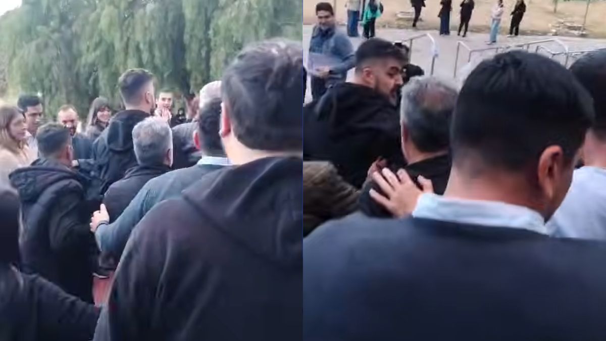 El gobernador Alfredo Cornejo fue abucheado en la UNCuyo.