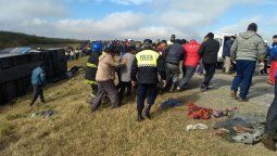 Hay tres heridos graves por el accidente en Tucumán