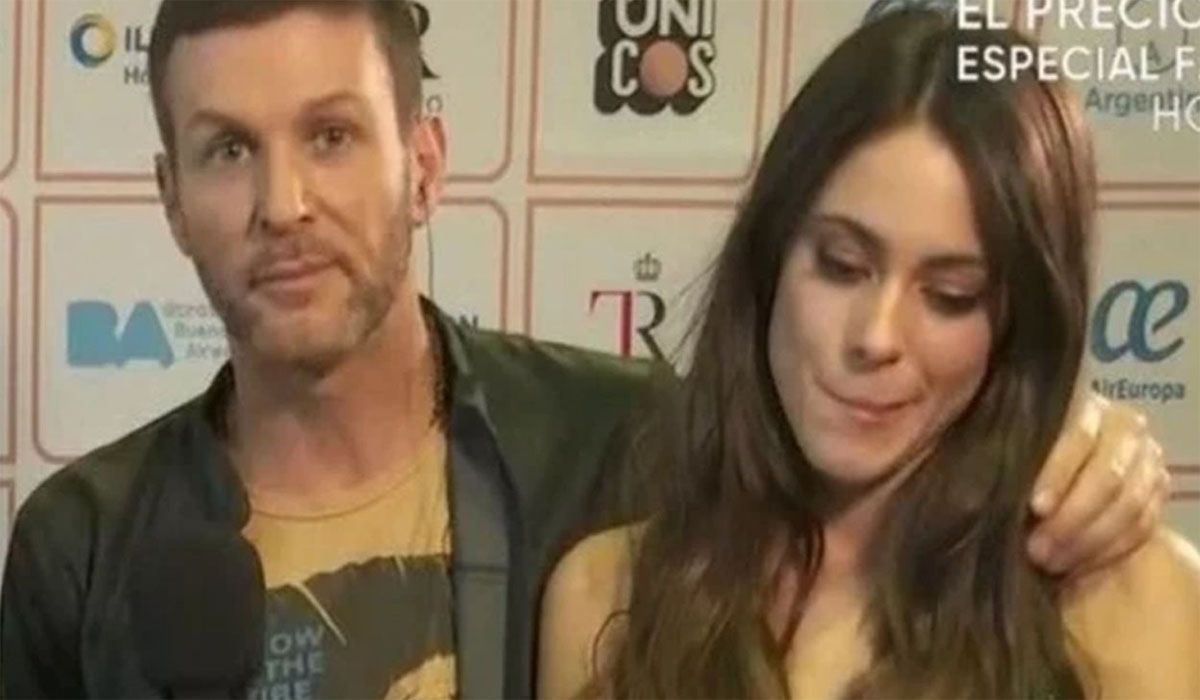 El abrazo de Axel y Tini Stoessel que también generó polémica en las redes
