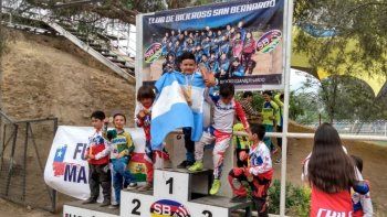 Agustín Bugiolacchi tiene solo 6 años y brilló en el Latinoamericano de Chile