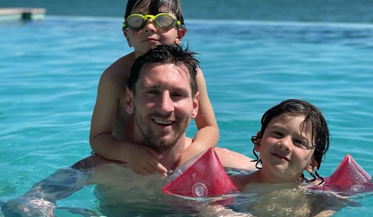 Lionel Messi y Antonela Roccuzzo disfrutan de unos d&iacute;as de descanso en Miami, Estados Unidos